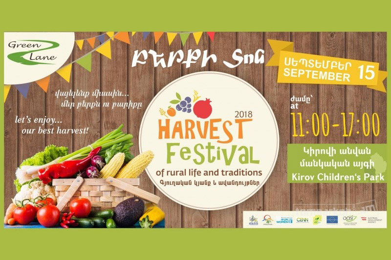 harvest festival in Armenia 2018